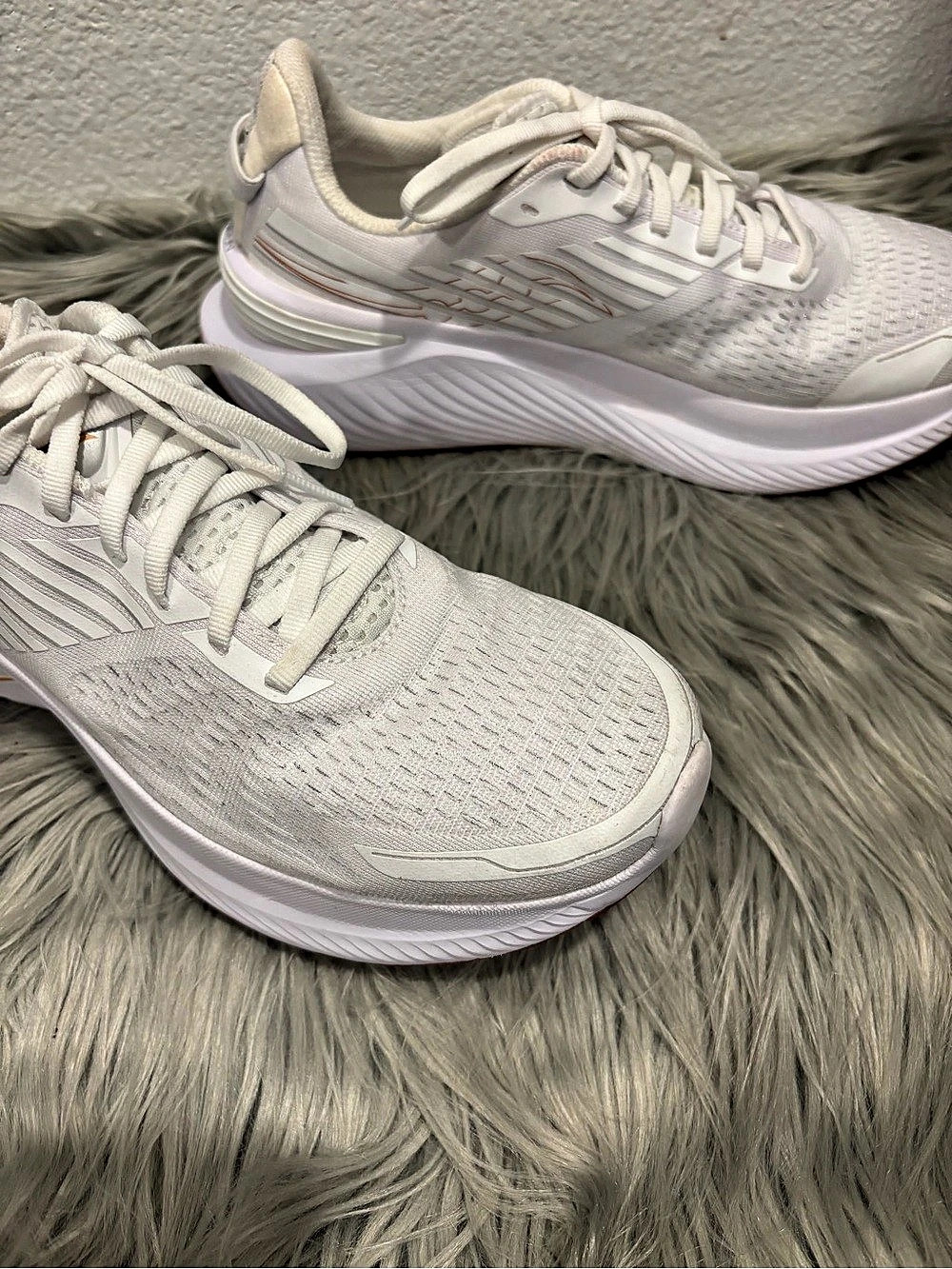 Saucony Endorphin Shift 3 Women's Running Shoes White & Orange US 10